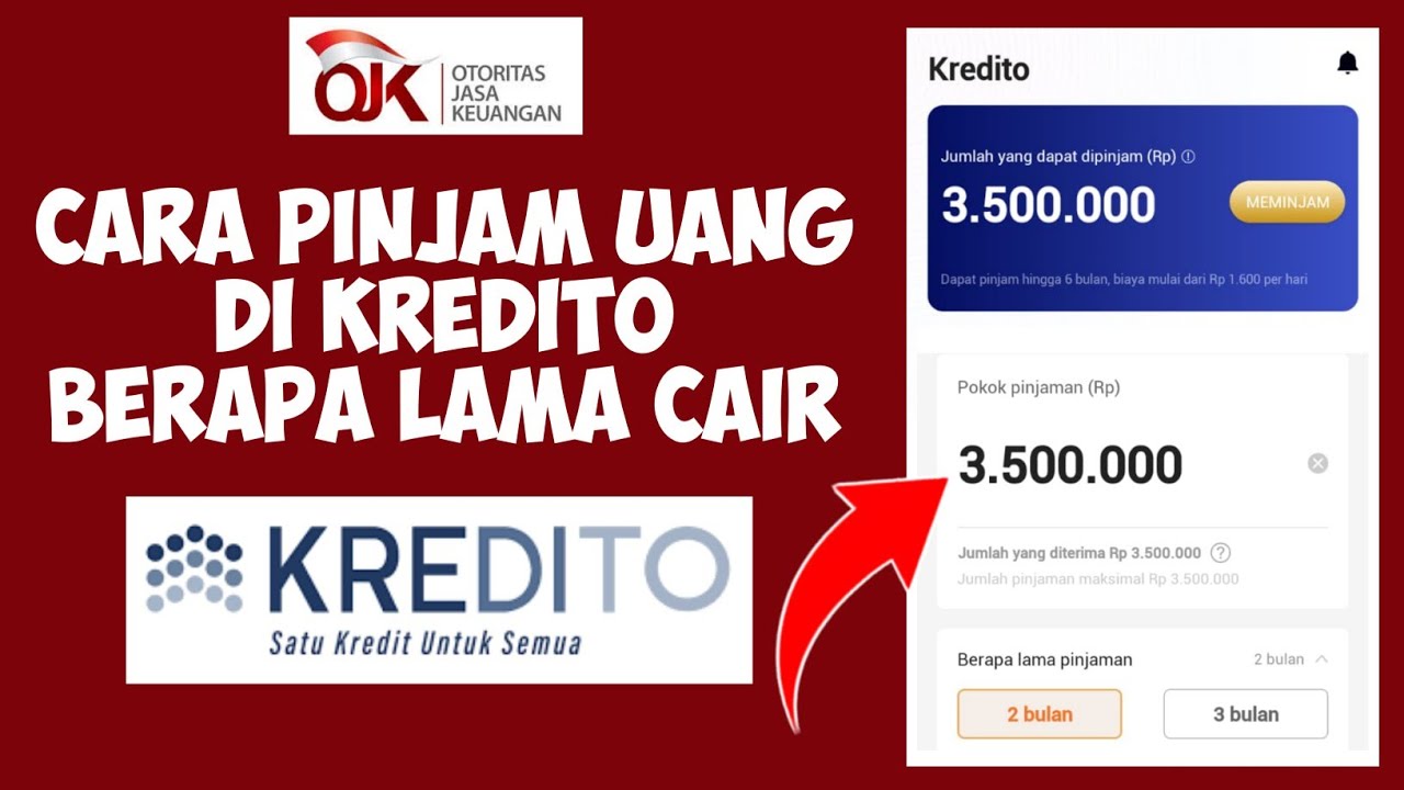 Butuh Dana Mendesak? Pinjaman Online Kredito Solusi Cepat dan Cair!